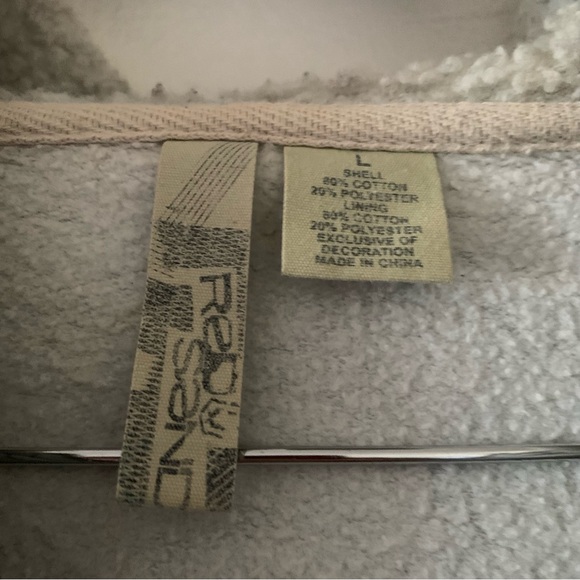 Men’s Pre-Owned Red Sand Large Zip Up Hoodie - Picture 3 of 3